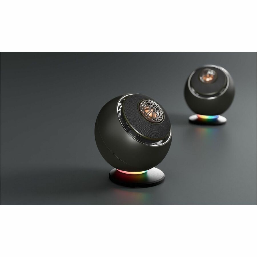 Creative Pebble Nova 2.0 Bluetooth Speaker System - 50 W RMS - Black