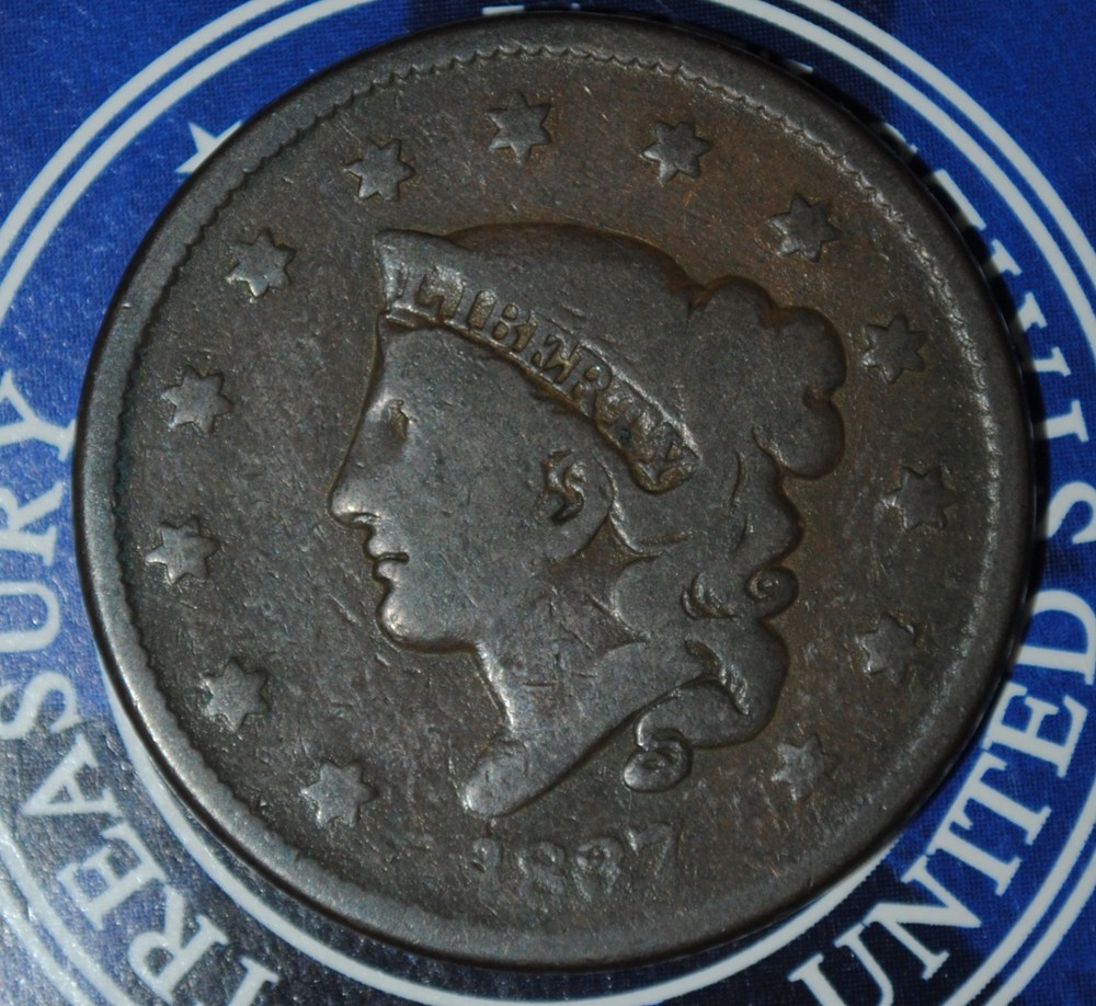 1837 Large Cent {{{C624