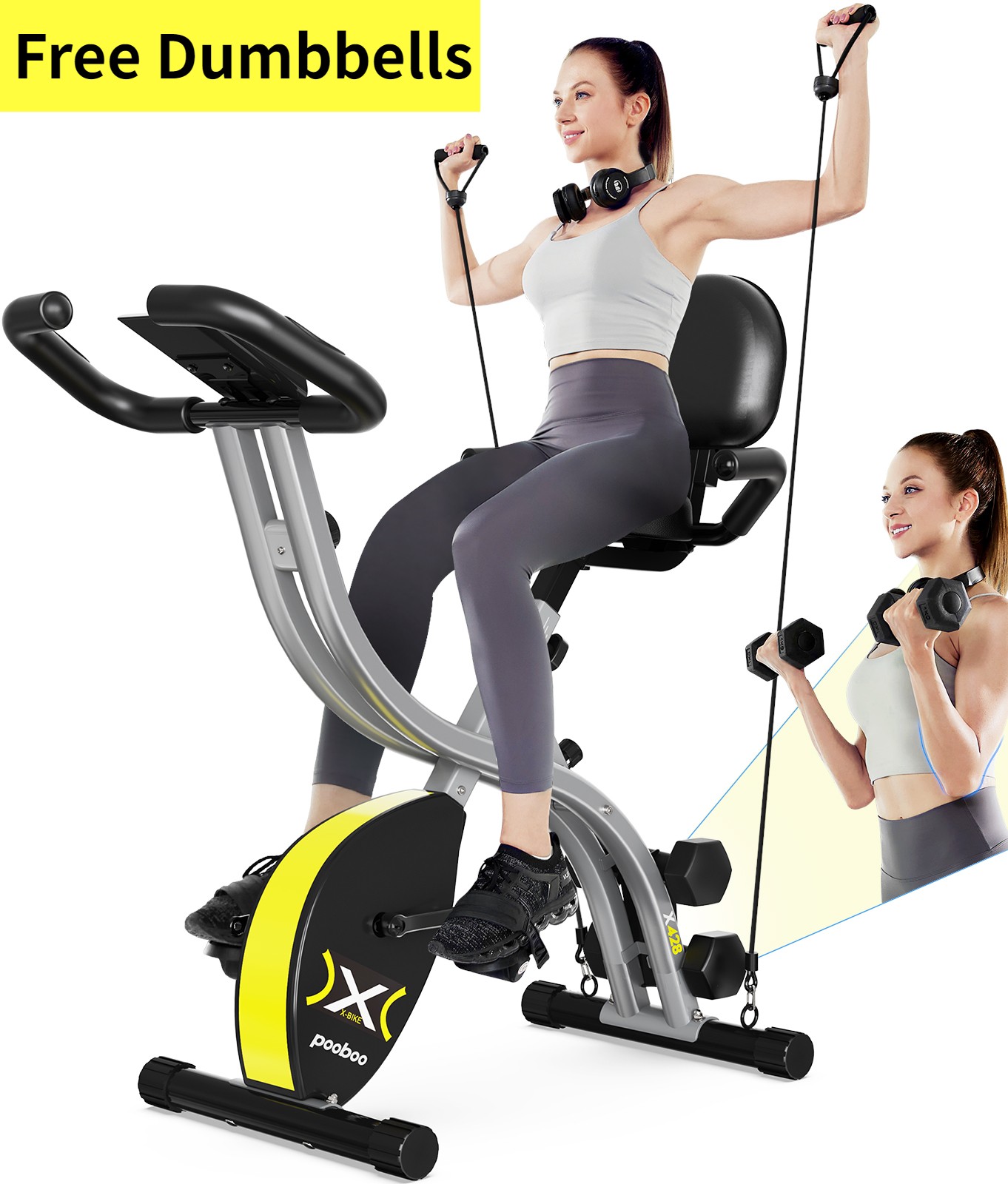 Stationary Bike Exercise Bike Cycling Bike Magnetic Fitness Bike Workout Bike