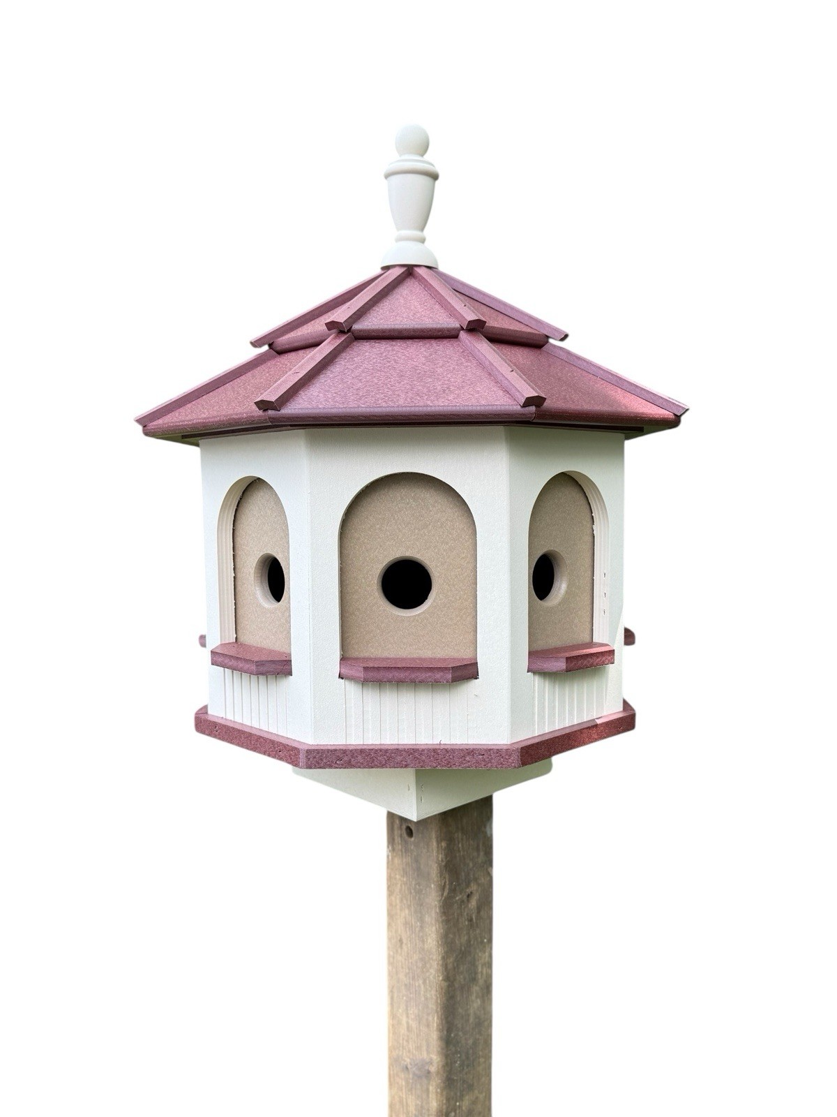 Large Birdhouse | 8 rooms | Poly | Made in USA by the Amish