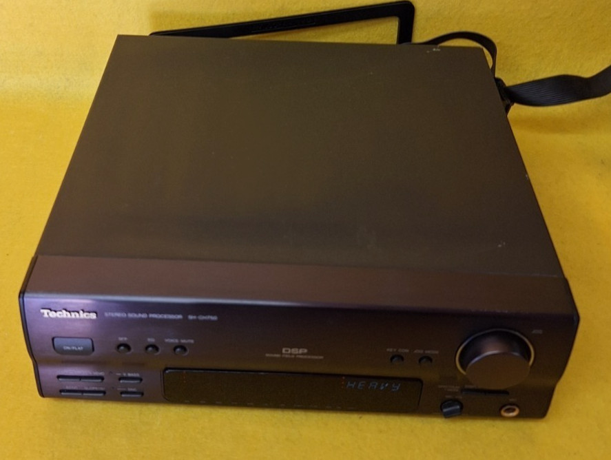 Technics SH-CH750 Stereo Sound Processor DSP Sound Field Processing unit Working