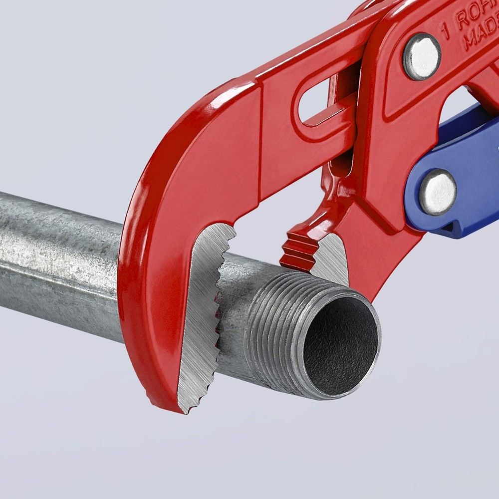 KNIPEX Tools Swedish Pattern Pipe Wrench S-Shape Fast Adjust 8360010