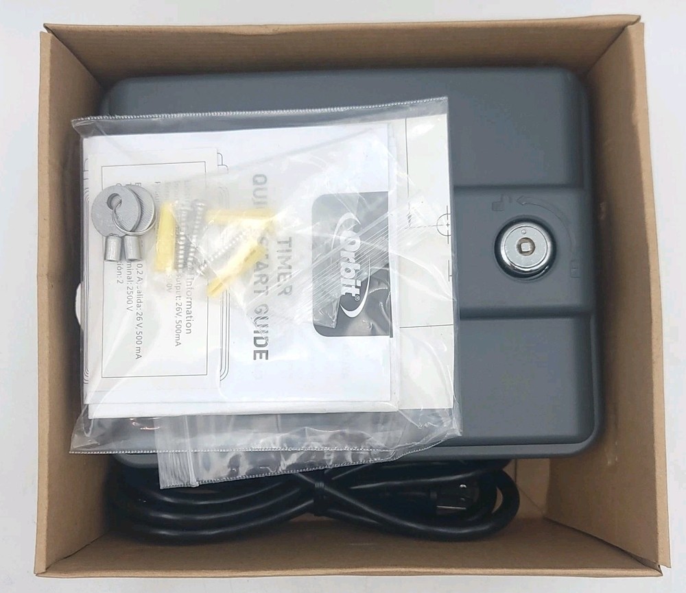 Orbit 6-Station Easy-Set logic Indoor/Outdoor Sprinkler Controller Timer 29867