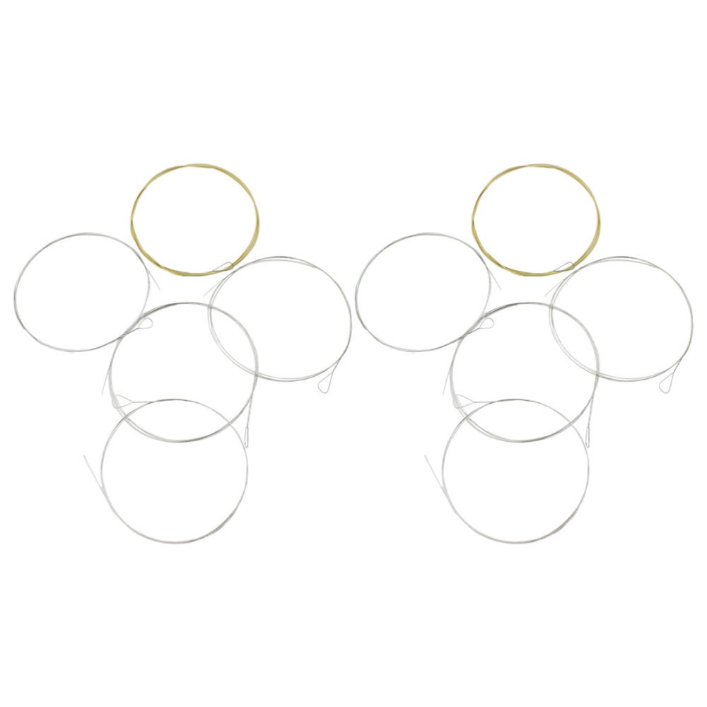 2 Sets Instrument Strings Replacement Beginner Repair Banjo Accessories