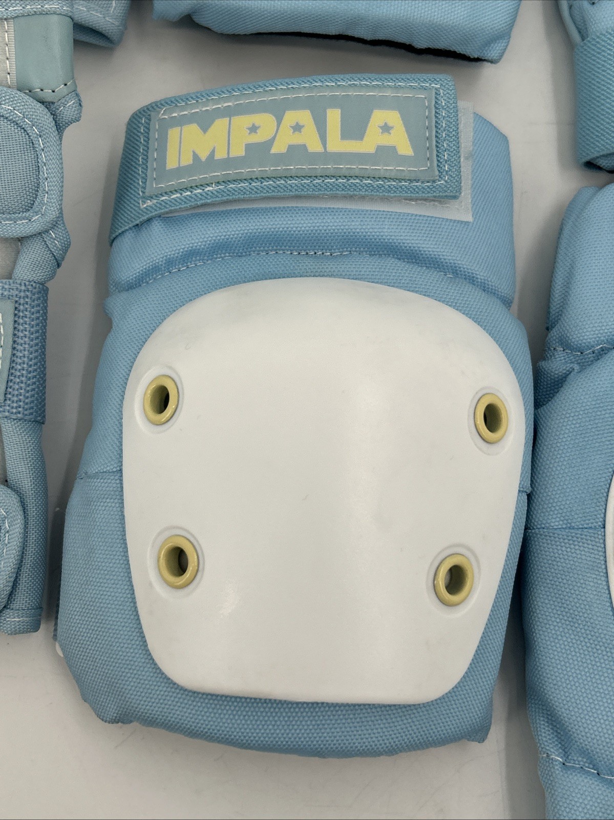 Impala Safety Gear Pack Adult SMALL Light Blue Knee Elbow Wrist Guards Skating