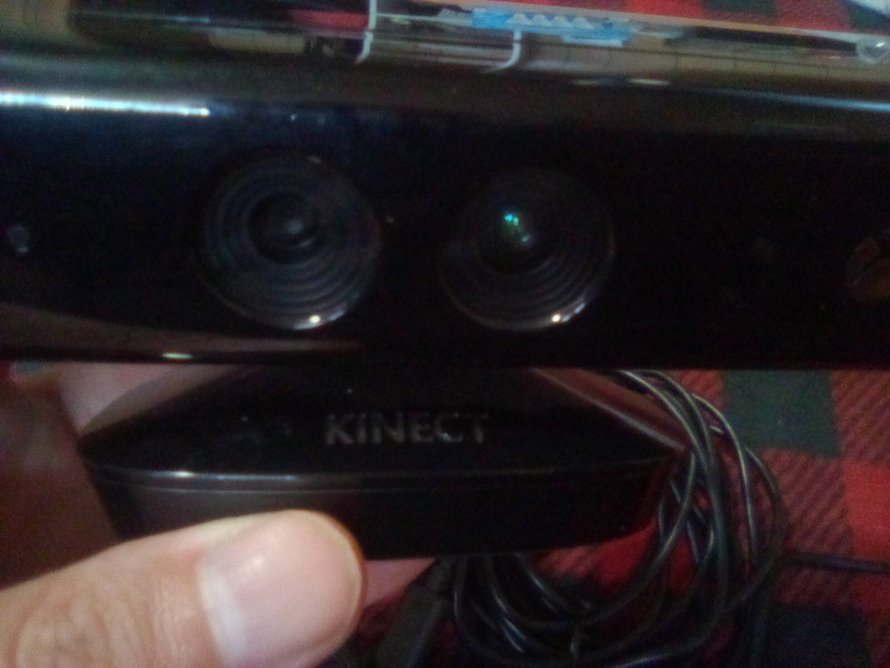 Microsoft 1473 Xbox 360 Kinect Sensor Bar Only And Cable- Black - Tested Working