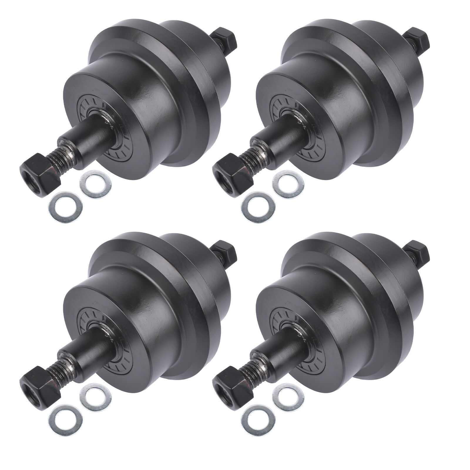 4Pcs Bottom Rollers For Bobcat Mini Excavator 225 231 325 331 328 E26 E32 E37