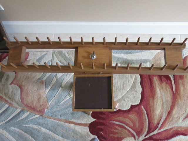 Handcrafted Portable Needlepoint/Embroidery Thread Stand