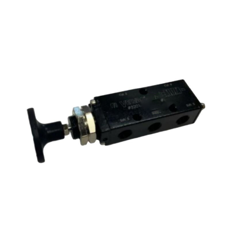 New Velvac 320121 320175 Four-Way Push/Pull Valve (5) 1/4"-18 FPT Ports