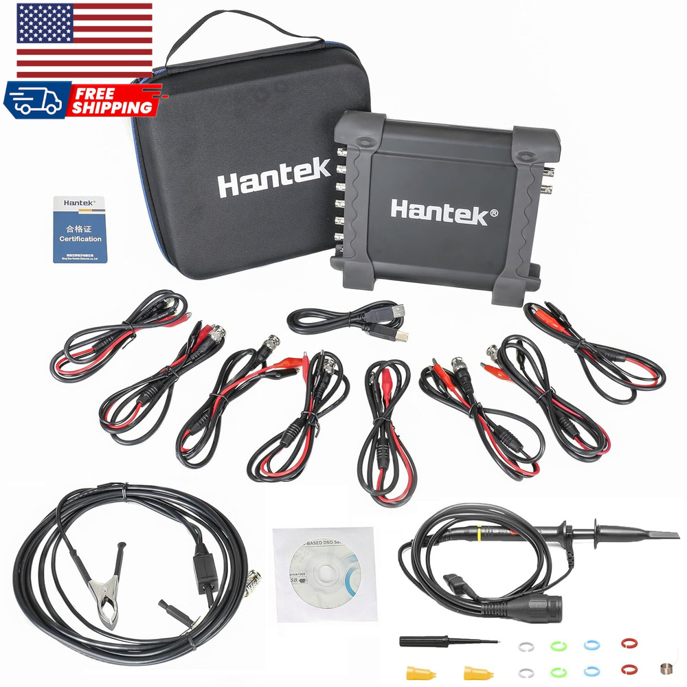 1008C PC USB 8CH Automotive Diagnostic Digital Oscilloscope/Daq/Programmable