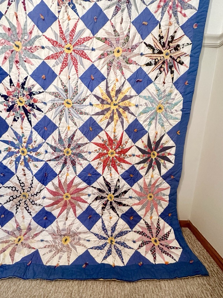 Handmade Patchwork Cotton Quilt