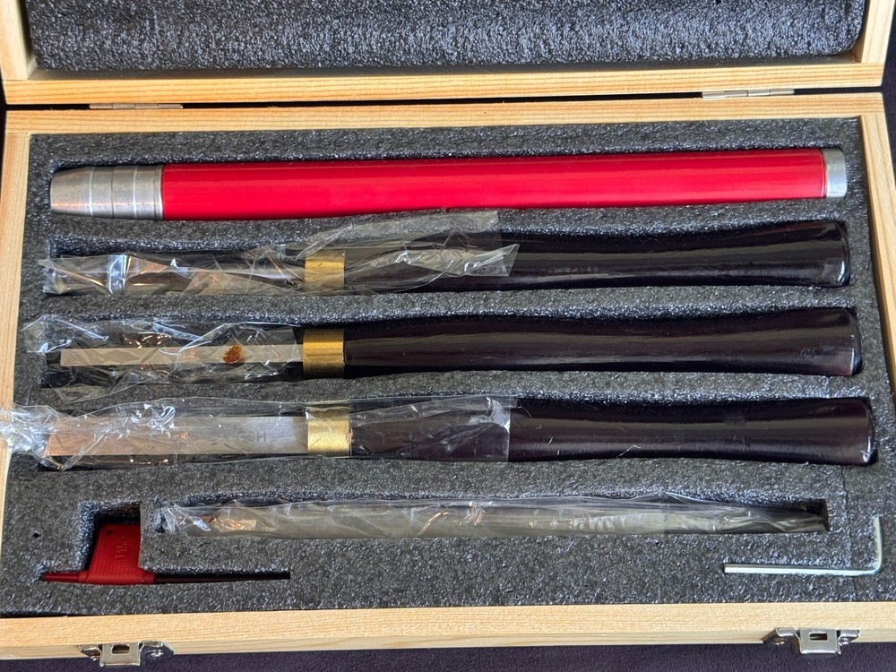 5 Piece Wood Chisel Lathe Turning Tool Set