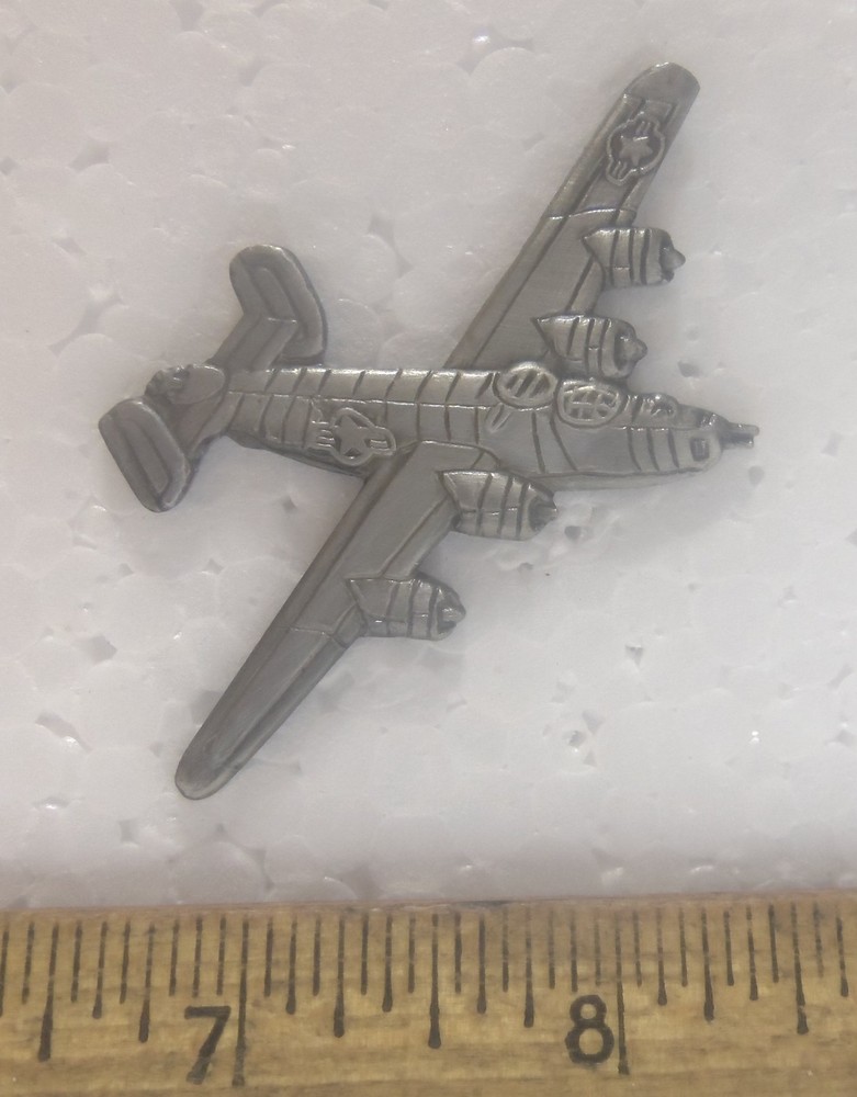 Large B-24 Airplane Pin