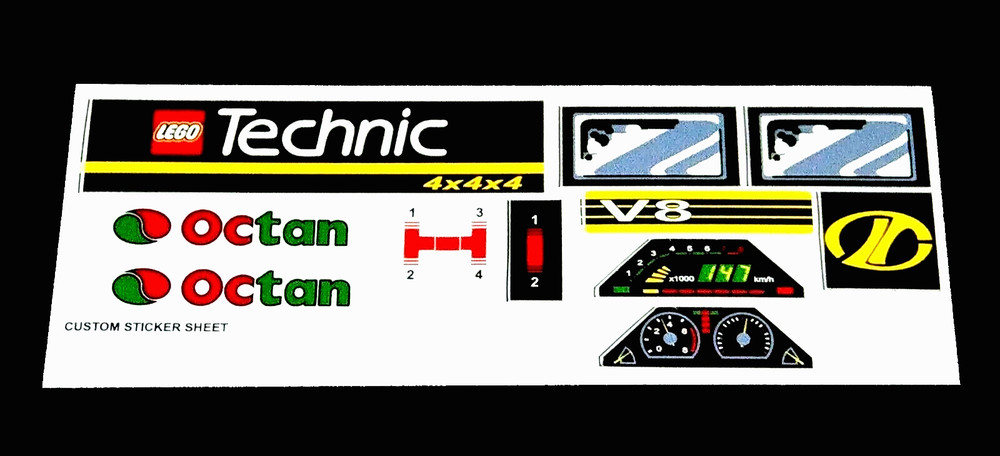 Custom Decal for 8880 Replacement Sticker for 8880