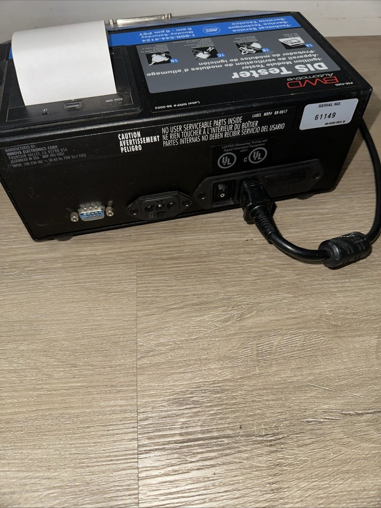 BWD DIS Ignition Module Tester IMT201 for DIS Modules With 32 Harnesses.