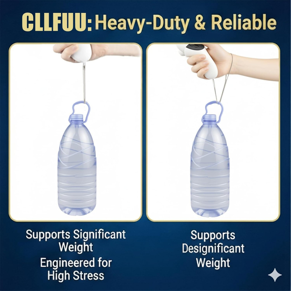 2Pack Fit for Meta Quest 3 3S Controller StrapAdjustable Secure Controller Hand