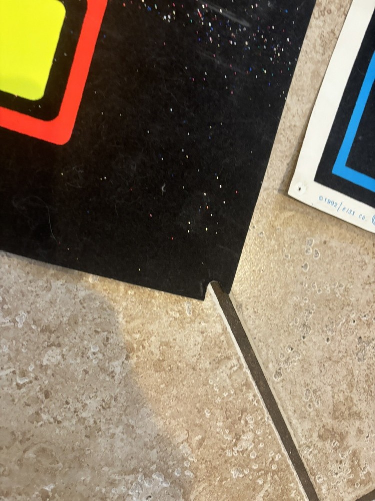 Kiss blacklight posters