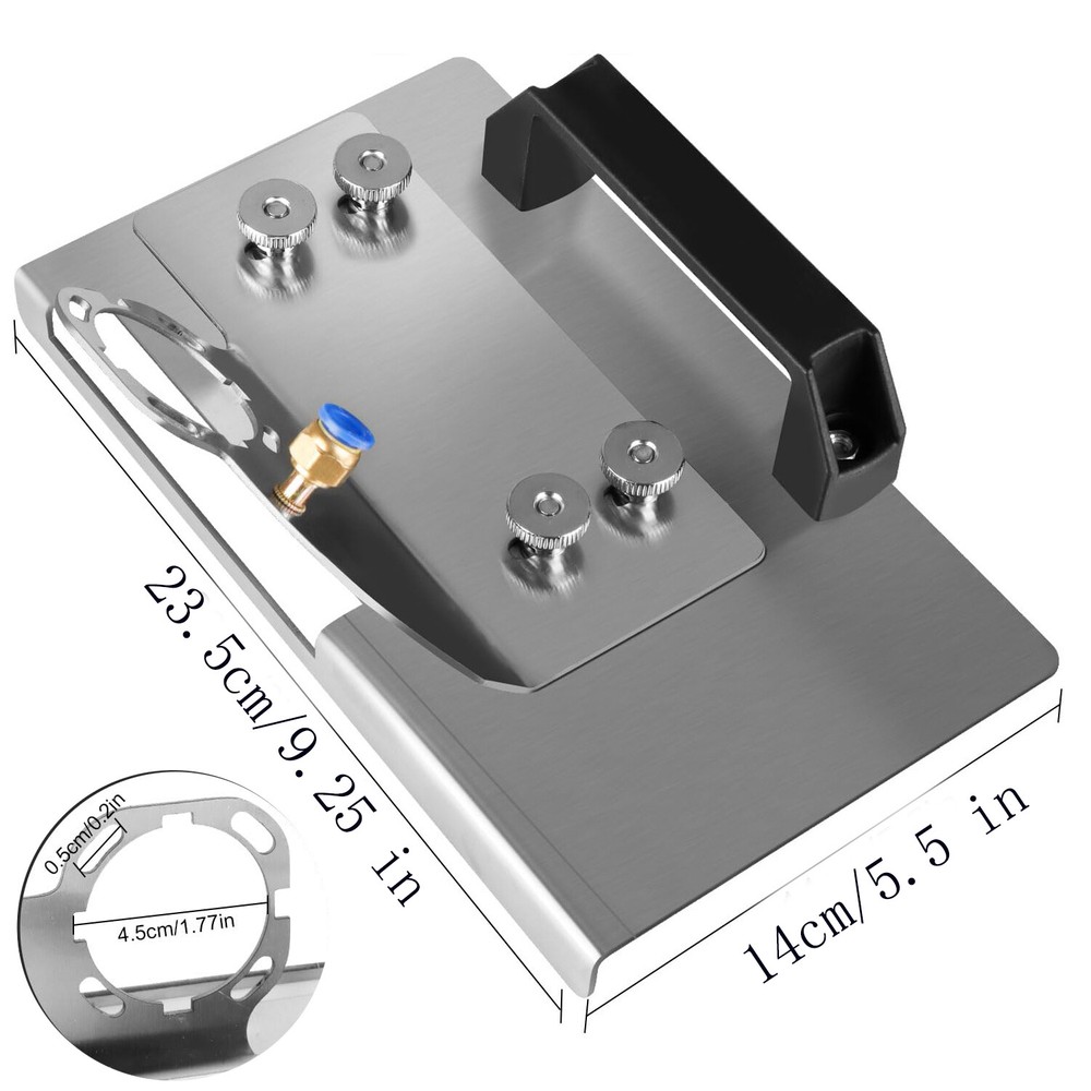 Angle Grinder Stand for Tile, 45° Chamfer Cutting Bracket for Ceramic & Stone