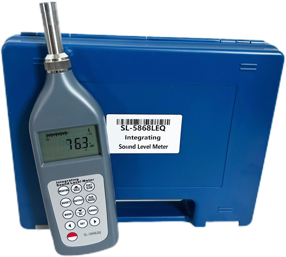 Integrating Sound Level Meter with Integration Statistical Functions 25~130dB(A)