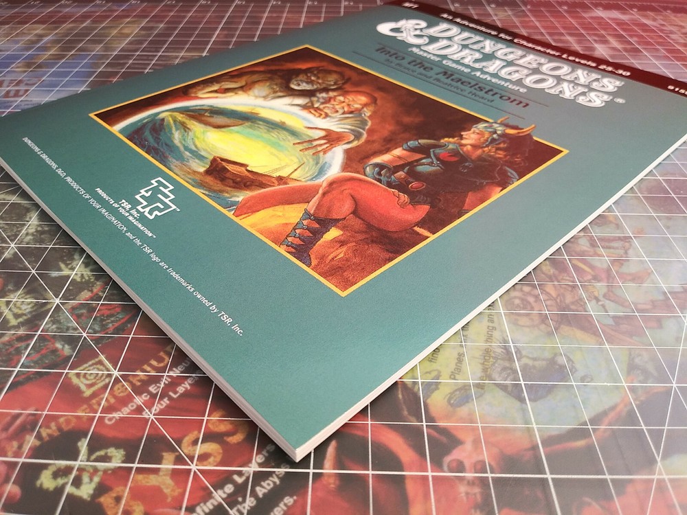 M1 Into the Maelstrom [Staple Bound] Dungeons & Dragons AD&D D&D