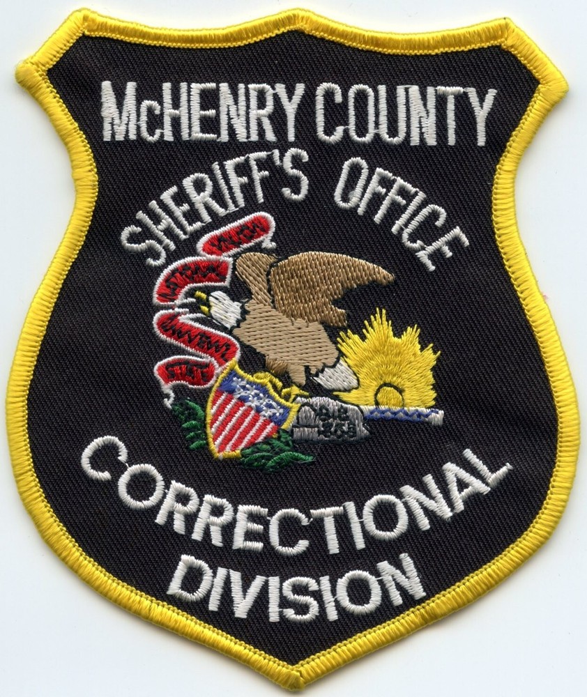 McHENRY COUNTY ILLINOIS CORRECTIONS DOC SHERIFF POLICE PATCH