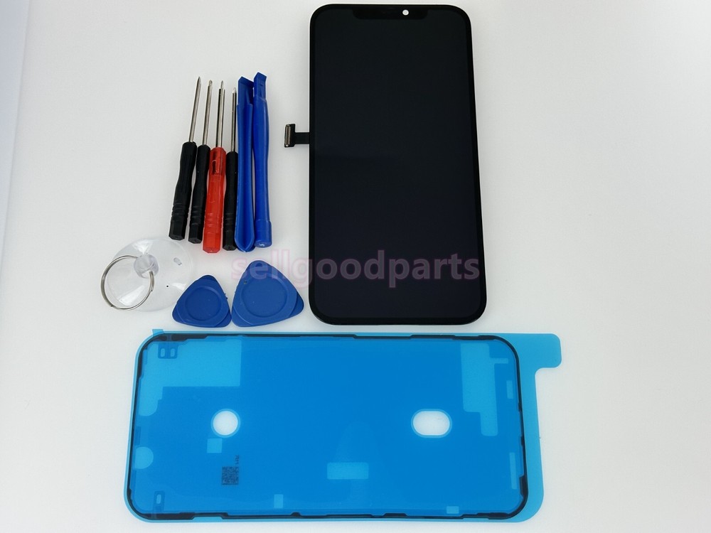 Genuine OEM iPhone 12 Pro Max Black OLED Replacement Screen Digitizer "Grade A"