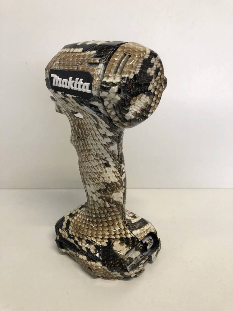 Makita Impact Driver TD173 Custom Housing Exterior Python Pattern Japan New