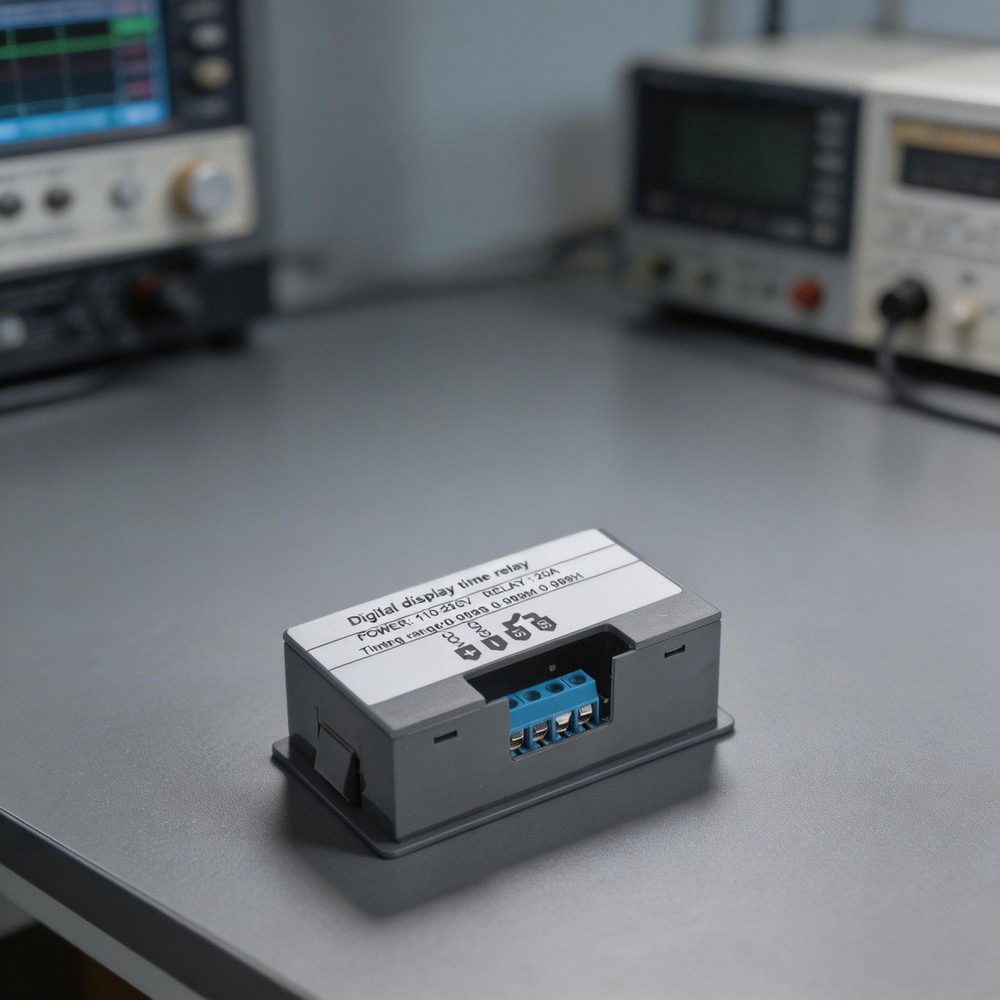 Cycle Timer Digital Delay Relay Programmable 110220V 20A with LED Display
