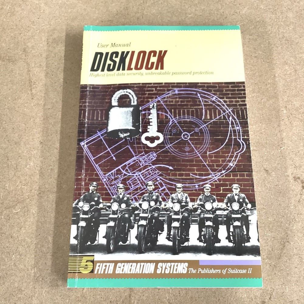 Fifth Generation Systems Security Software Program Disklock