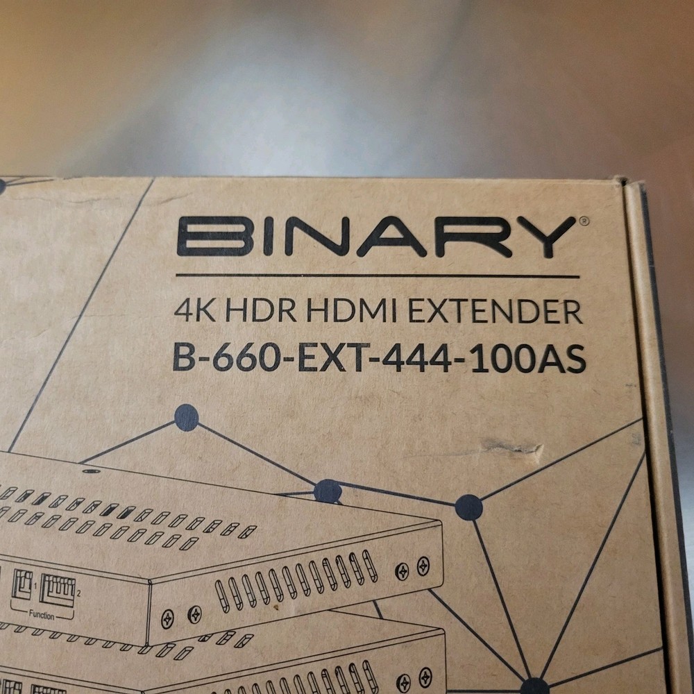 BINARY HDMI EXTENDER B-660-EXT-444-100AS Transmitter