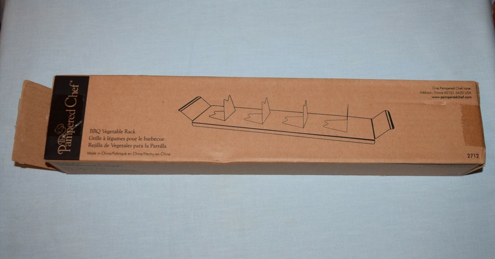 Pampered Chef #2712  BBQ Vegetable Rack
