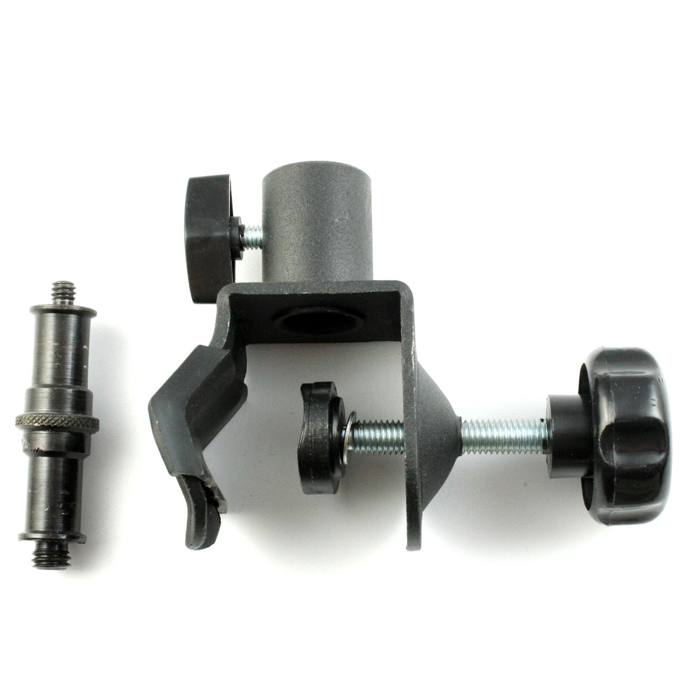 Lighting Stand Mount Grip Clamp for 2x4" Board or Pipe