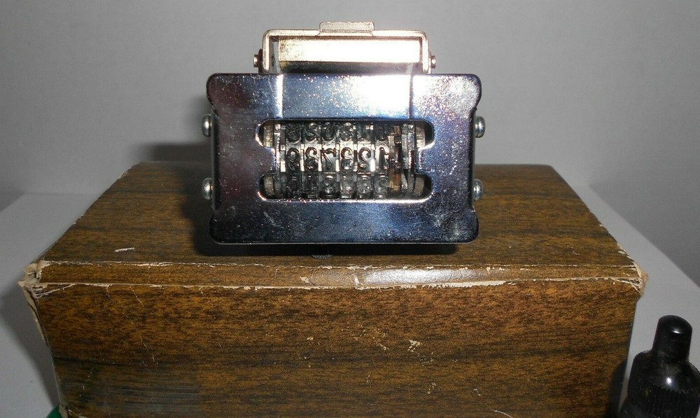 Cosco Automatic Numbering Machine Model C-71 w/Box