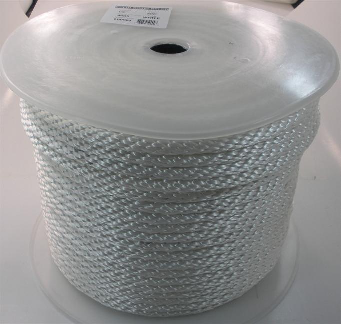 Unicord Solid Braid Nylon Rope 1/2" x 1000 Ft