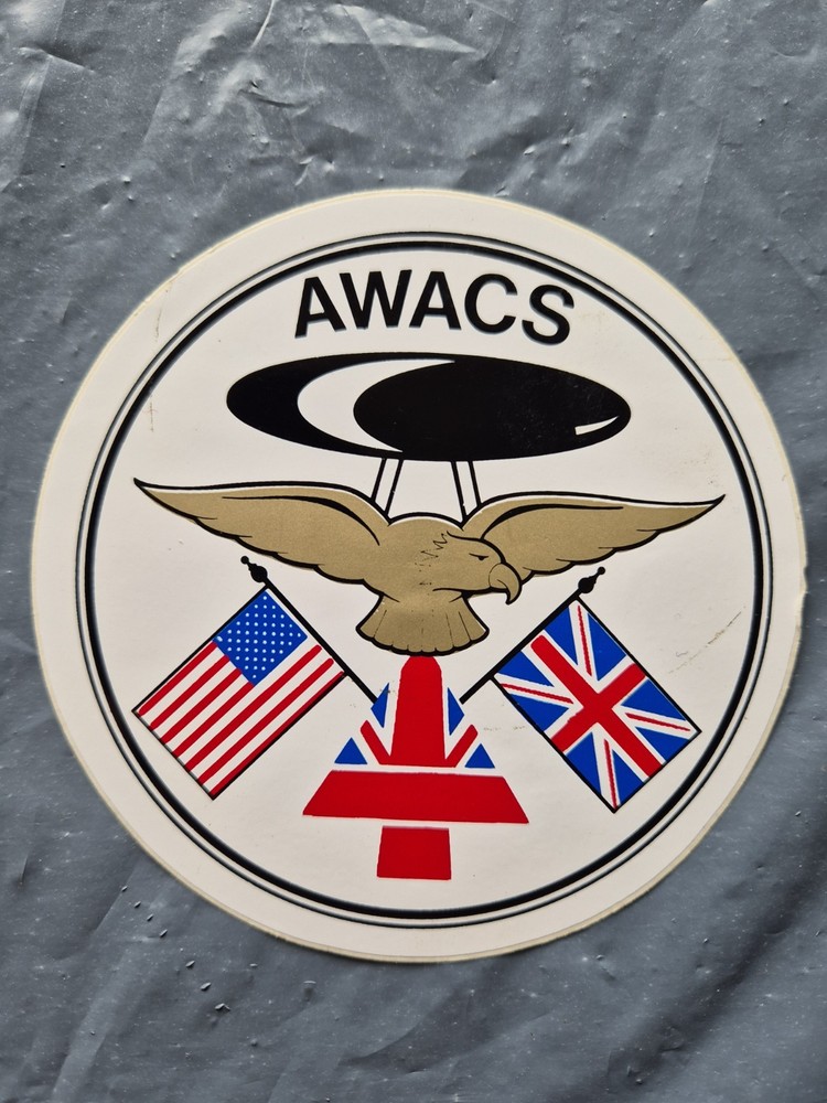 Royal Air Force US Air Force E-3 AWACS Sticker