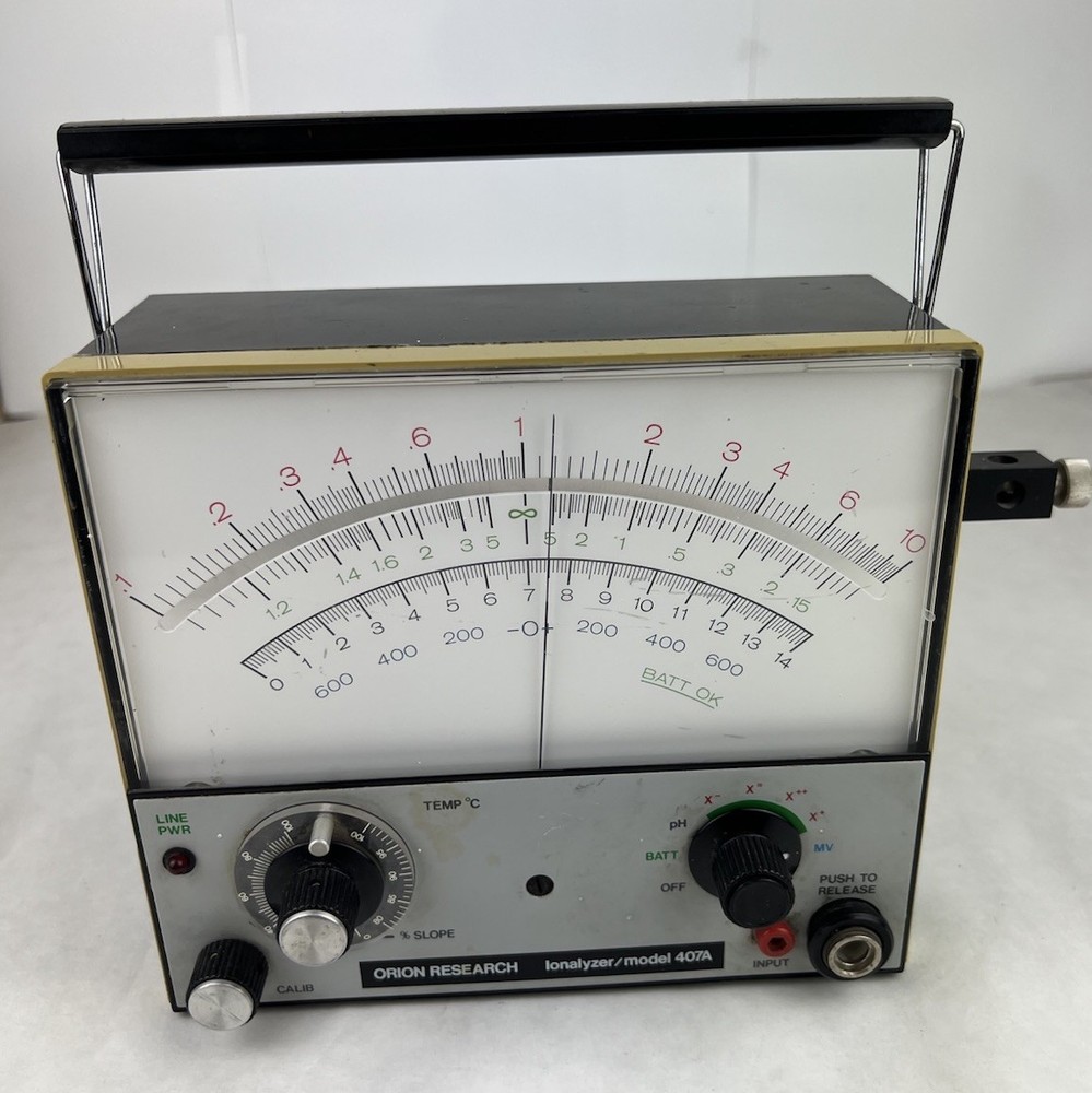 ORION RESEARCH - IONALYZER METER - MODEL 407A