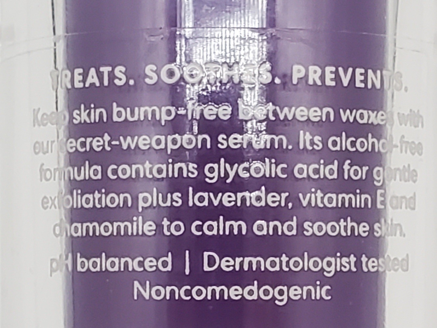 EWC Serum Ingrown Hair Treatment 1.7oz Glycolic Lavender Oil European Wax Center