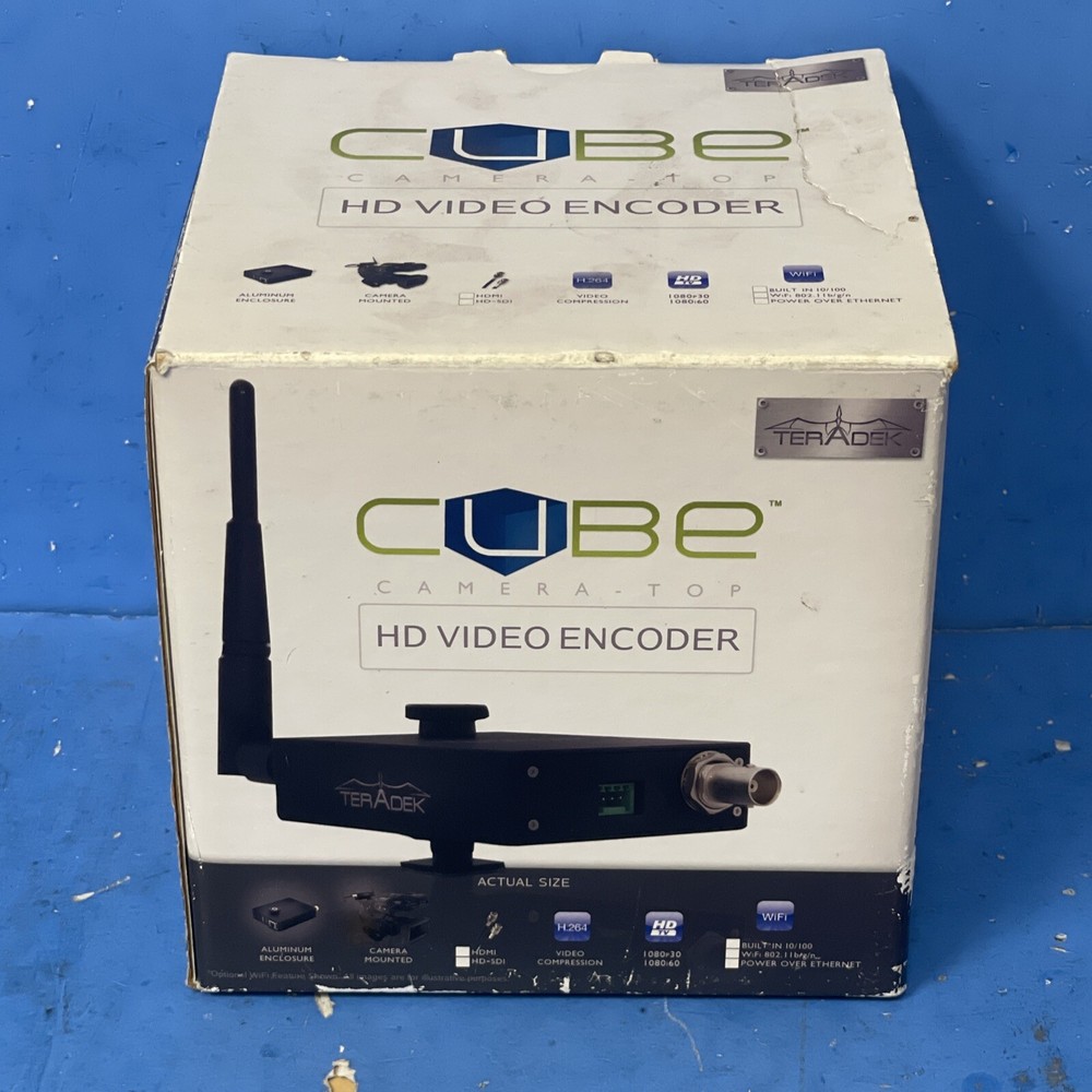TERADEK CUBE CAMERA TOP HD VIDEO ENCODER CUBE-120
