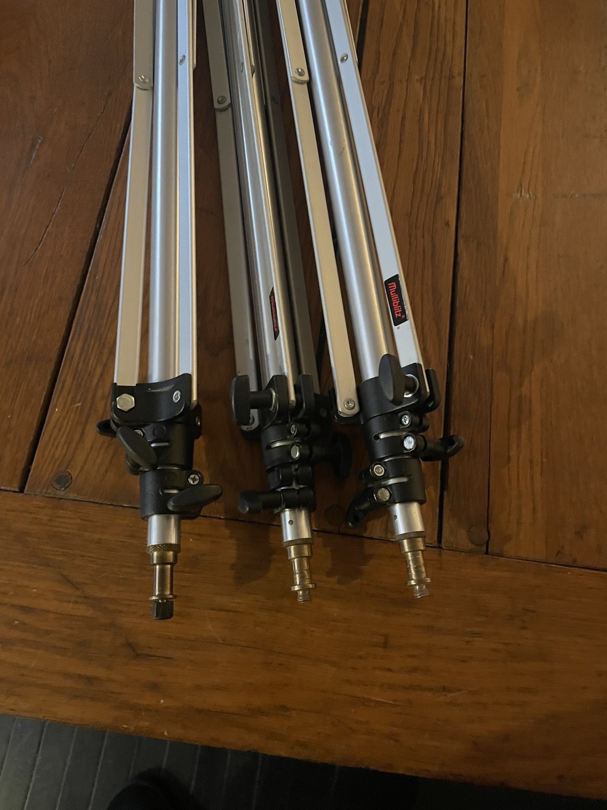 3 Stand Kit With Bag - BOGEN Photography Light Stand Art 3089 Made In Italy 79”