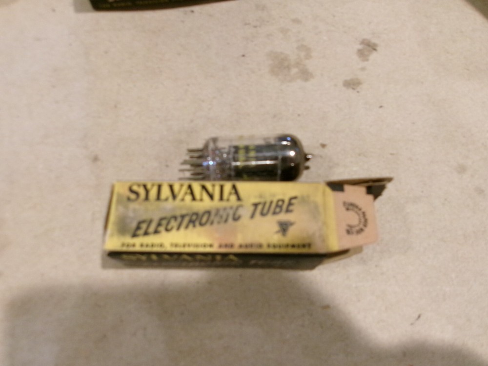 OEM VINTAGE ELECTRONIC TUBE SYLVANIA 6BC7
