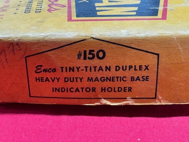 Enco Tiny Titan #150 Magnetic Base Indicator Holder