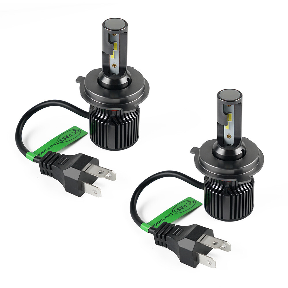 CSP H4 9003 LED Headlight Kit 6000LM 50W High Low Beam Bulbs 6000K White Lights