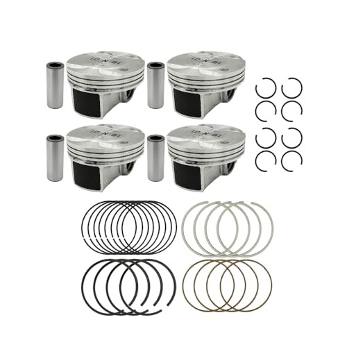 STD Engine Piston & Piston Snap Rings & Piston Pin Set Fits for Chevy Sonic