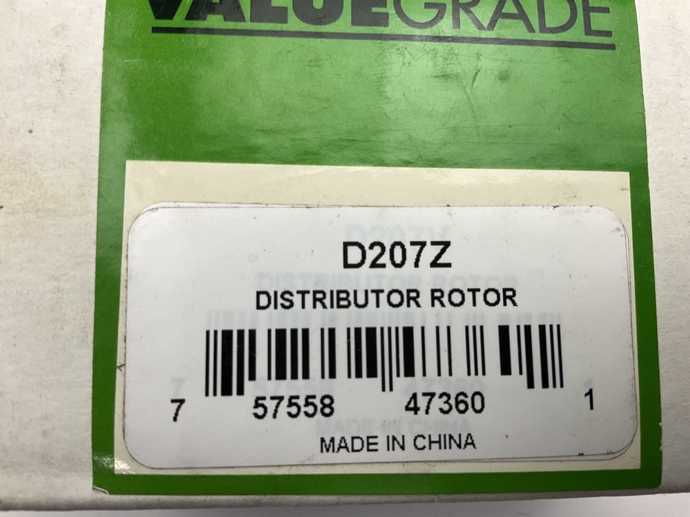 Valuegrade D207Z Ignition Distributor Rotor