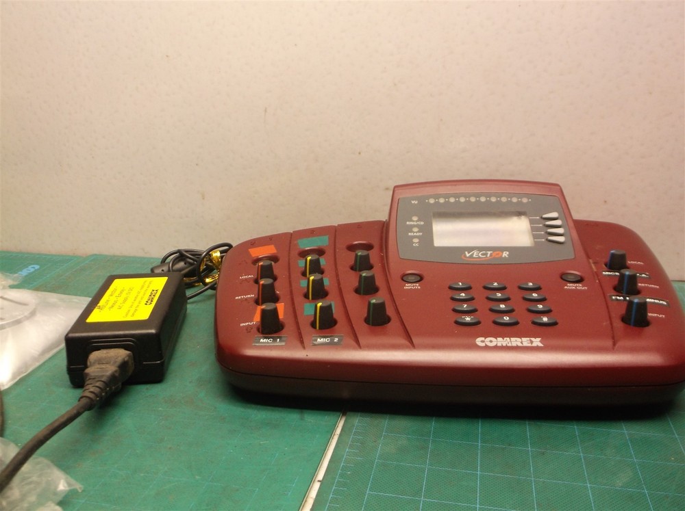 Comrex Vector Portable POTS Codec With Power Supply And Power Cable