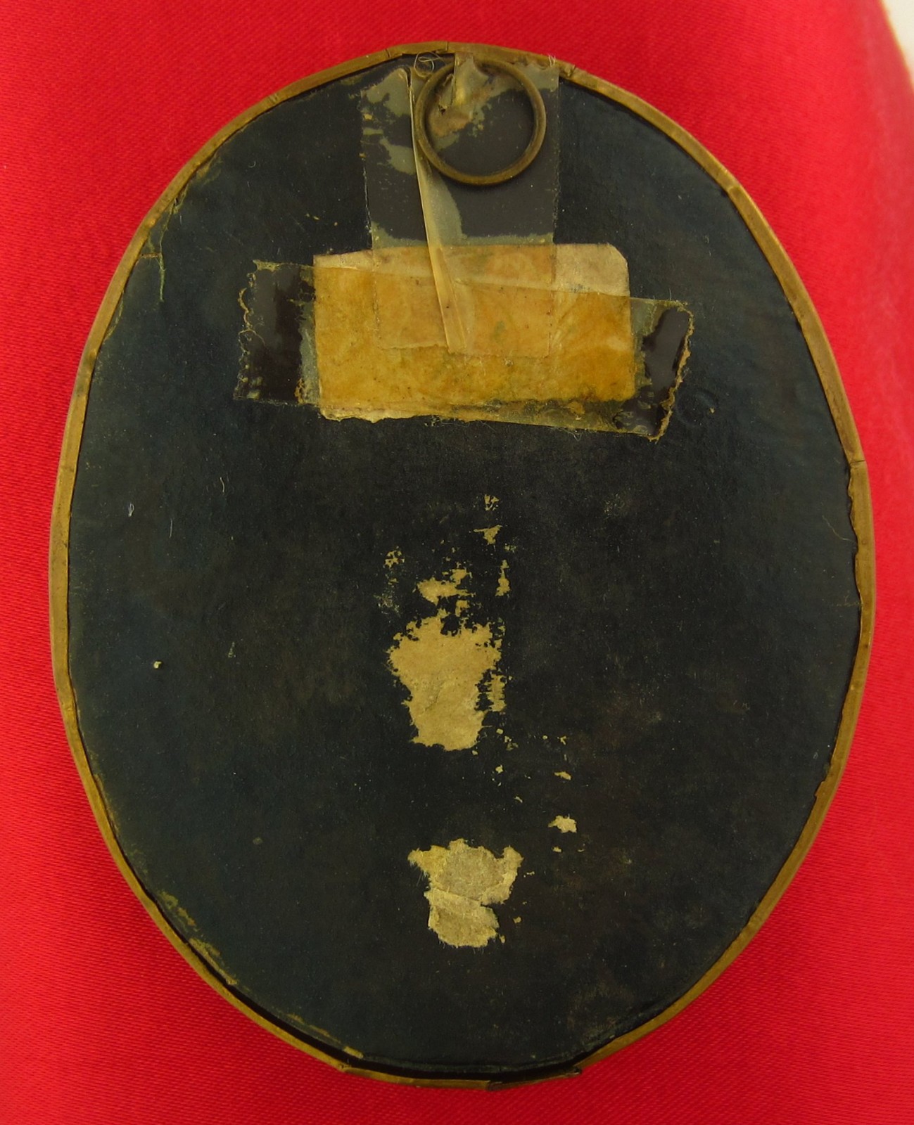 Antique SACRED HEART EX VOTO Reliquary Catholic French Domed Glass CROWN THORNS