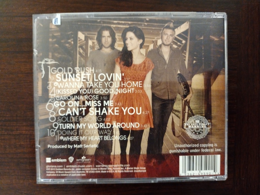 Gloriana Signed CD