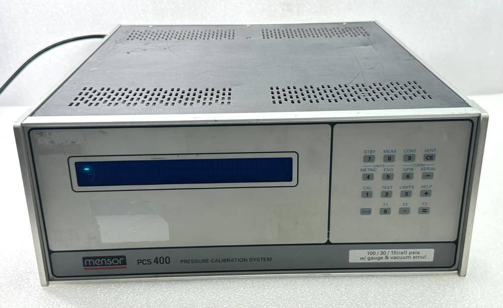 MENSOR PCS 400 PRESSURE BALIBRATION SYSTEM HIGH ACCURACY SYSTEM FREE SHIPPING 🚚