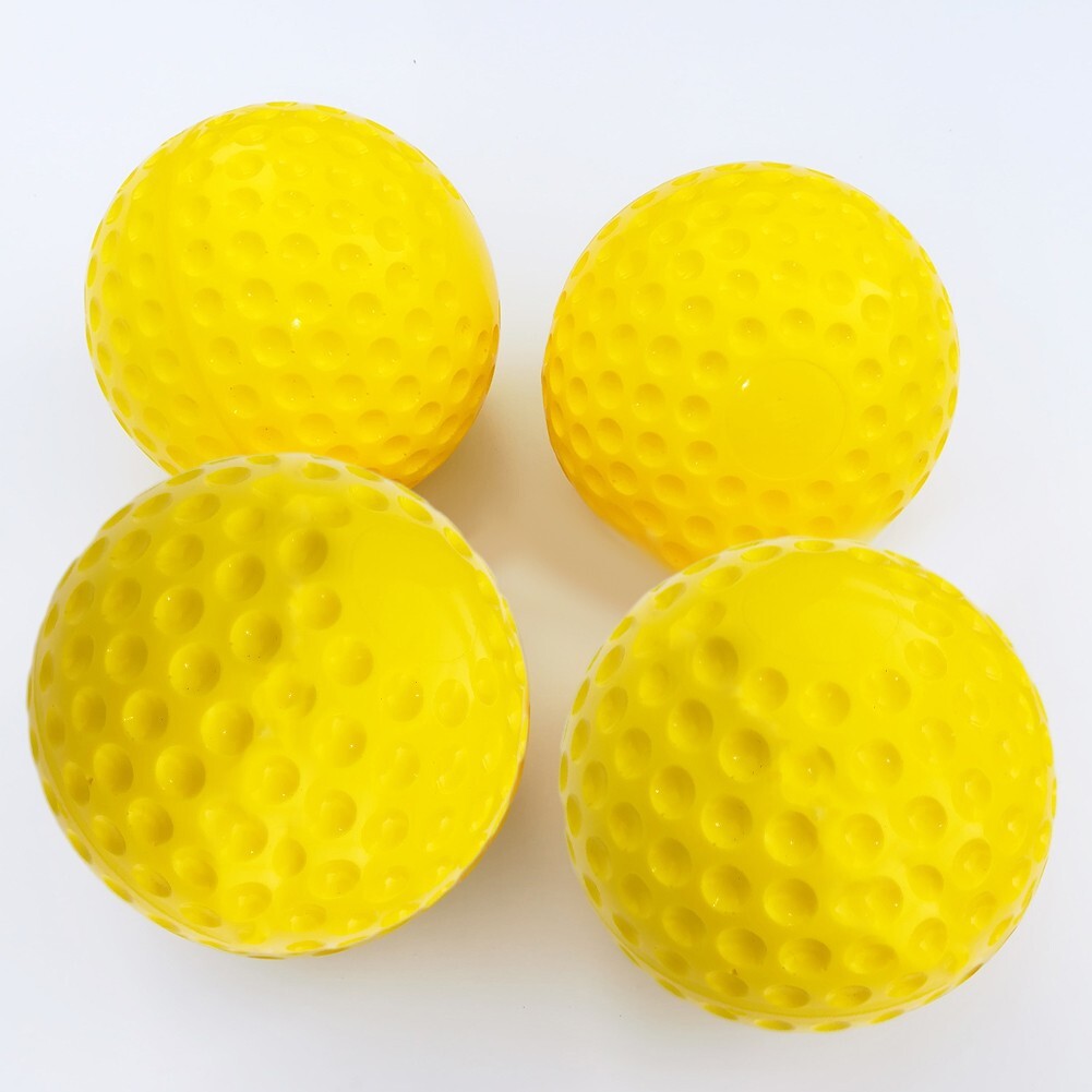 9 or 12inch Dimpled Baseball Softball for Pitching Machine Batting Practice