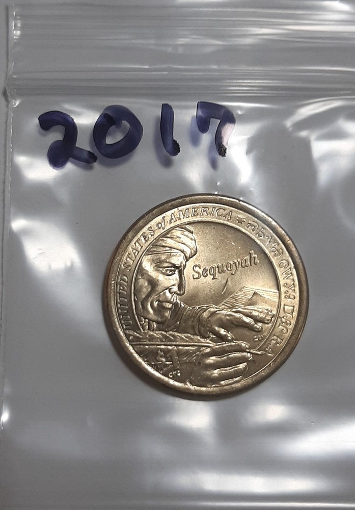 2017-P Sacagawea Dollar